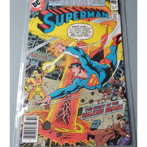 Superman comic book DC Comics no 340 Oct 1979 - Picture 1 of 4